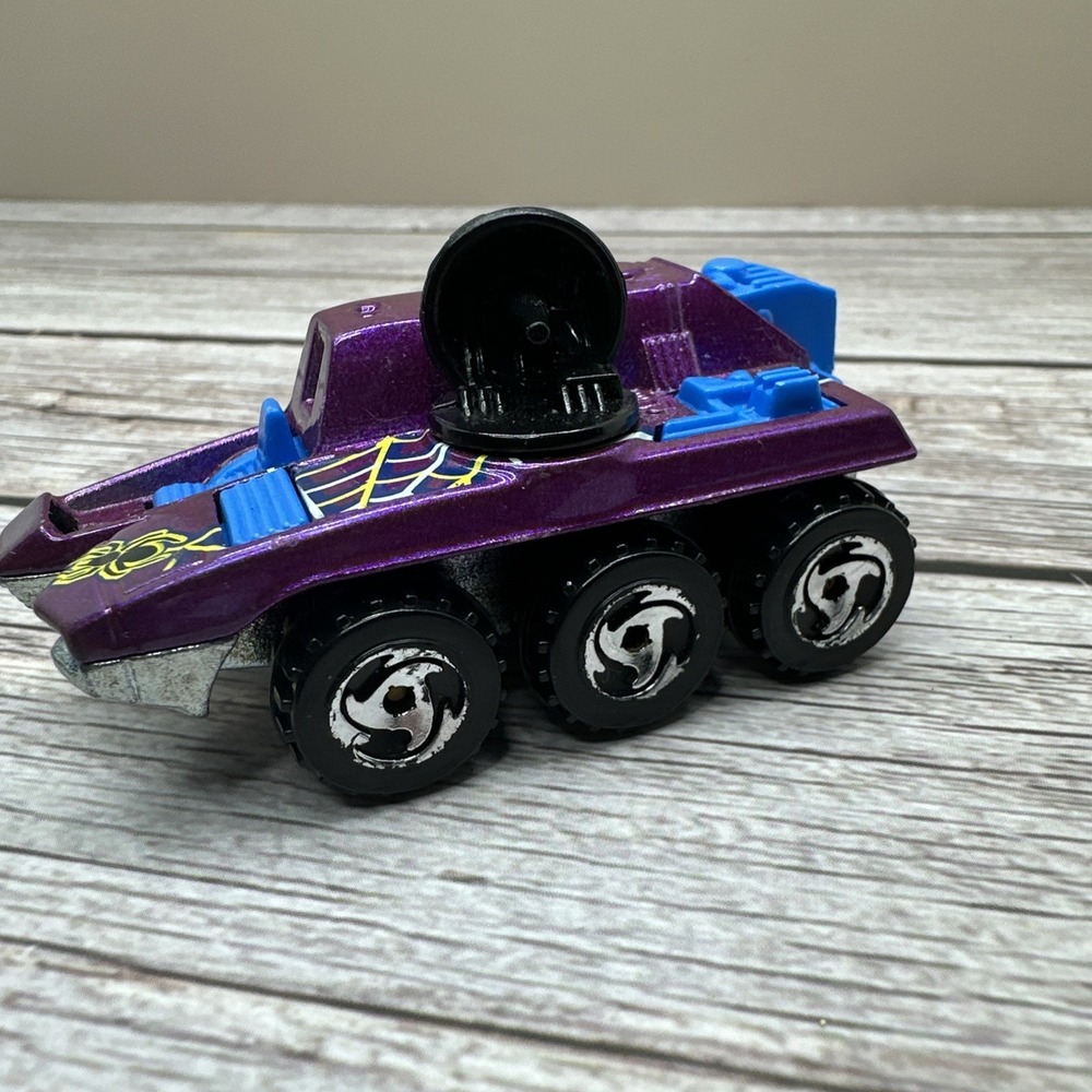 Hot Wheels Buggin Out Radar Ranger Web Spinner Purple Diecast 1988